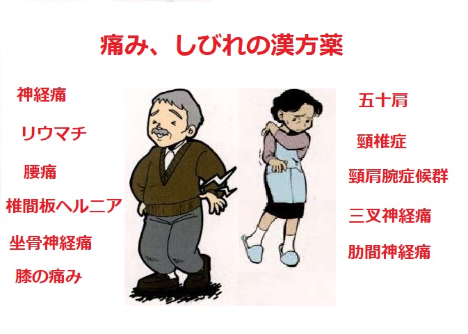 痛みの漢方薬