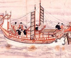 重要文化財 高野大師行状図画(第二巻｢大師御入唐事｣) 白鶴美術館蔵