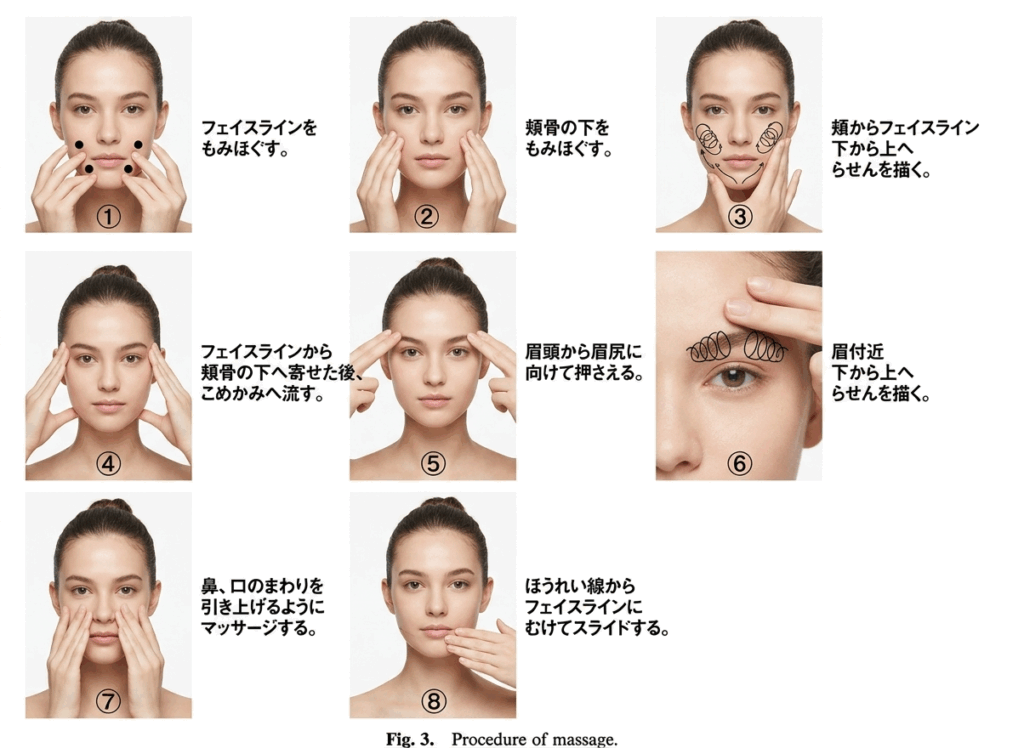 そのセルフマッサージ、本当に効いてる？科学が証明した「顔のたるみ」改善のメカニズム